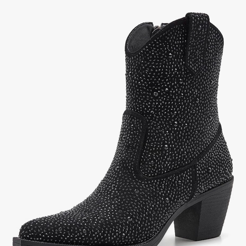 Women's Rhinestone Cowboy Boots - Picture 5 of 6